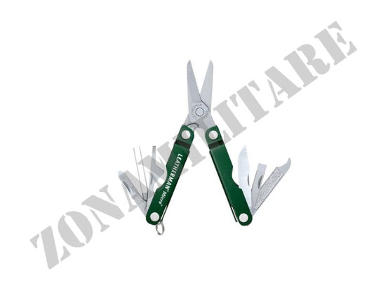 Multifunzione Micra Green Leatherman 10 Utensili