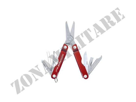 Multifunzione Micra Red Leatherman 10 Utensili