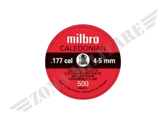 Piombini Milbro Caledonian Cal.4.5 Confezione Da 500