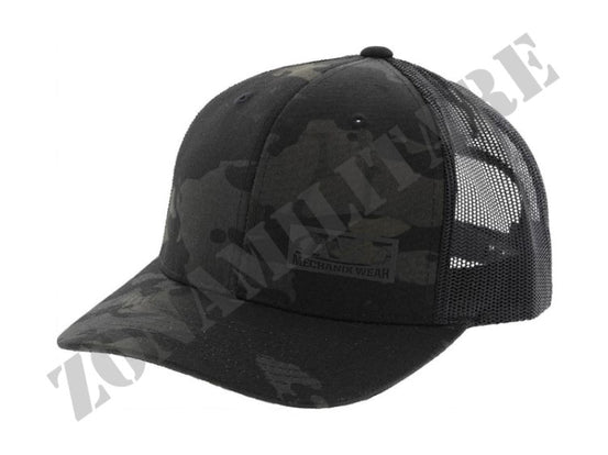 Cappellino Mechanix Cap In Black Multicam Color