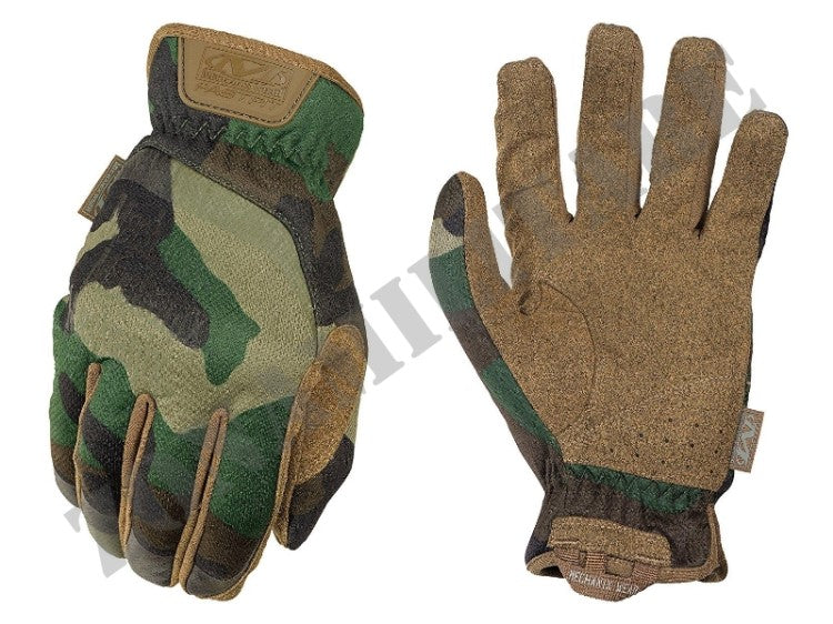 Guanti Mechanix Fast Fit Woodland Camo