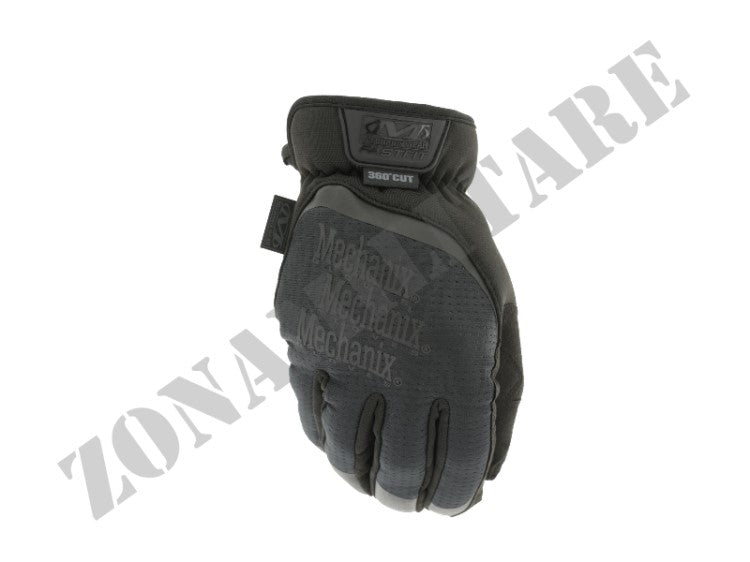 Guanto Fast Fit D4 Nero 360 Cut Black Mechanix