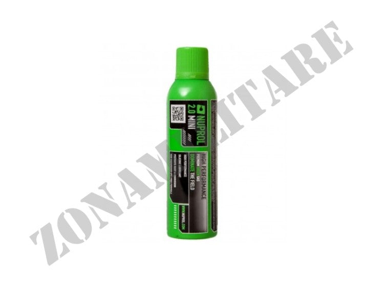 Gas Mini Nuprol 2.0 Premium Green Gas Airsoft 400Ml