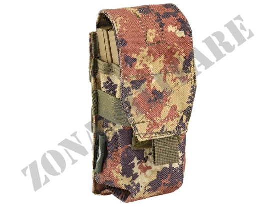 Tasca Single Pouch M4/Ak Outac Defcon 5 Vegetato Italiano