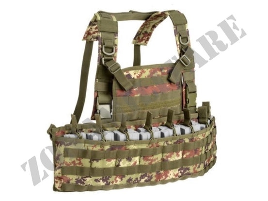 Tattico Molle Recon Chest Rig Outac Defcon 5 Vegetato Italiano