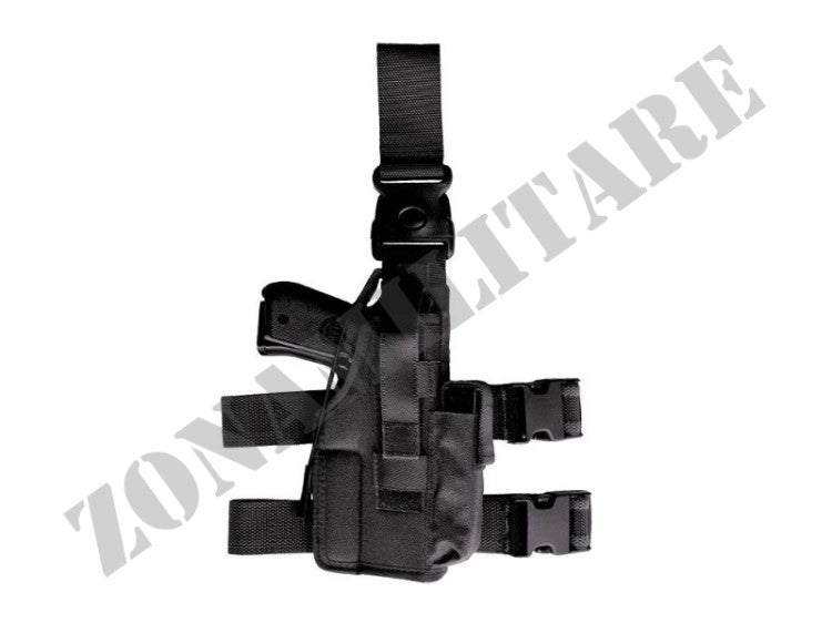 Fondina Cosciale Tattica In Cordura Vega Holster Nera