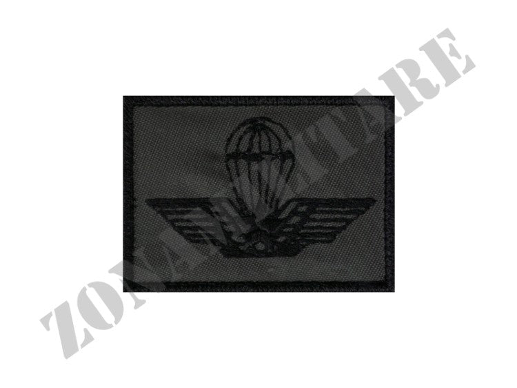 Patch Brevetto Paracadutisti Militare Con Velcro Bassa Visibilita'