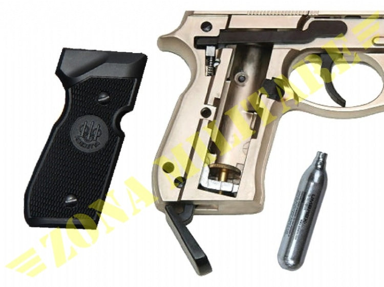 Pistola Beretta Modello 92 Fs Nichel Cal. 4,5 Umarex