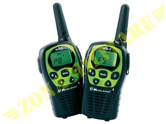 Radio Midland M24-S Doppia Radio Mpr446 24 Canali