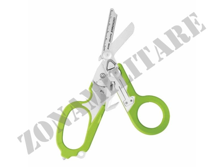 Forbici Raptor Green Leatherman 6 Utensili