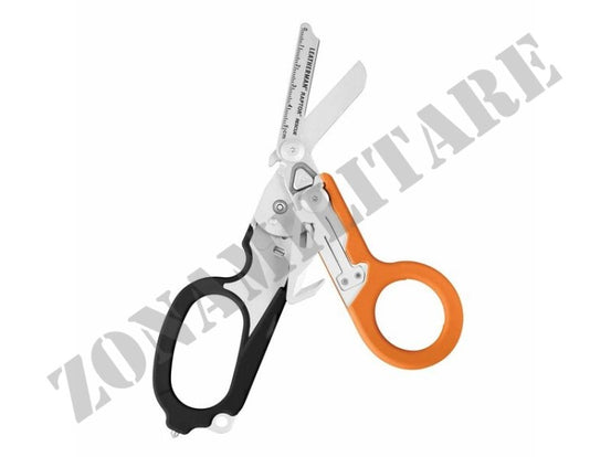 Forbici Raptor Orange & Black Leatherman 6 Utensili