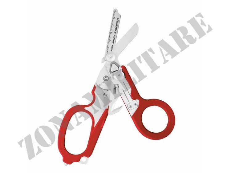 Forbici Raptor Red Leatherman 6 Utensili