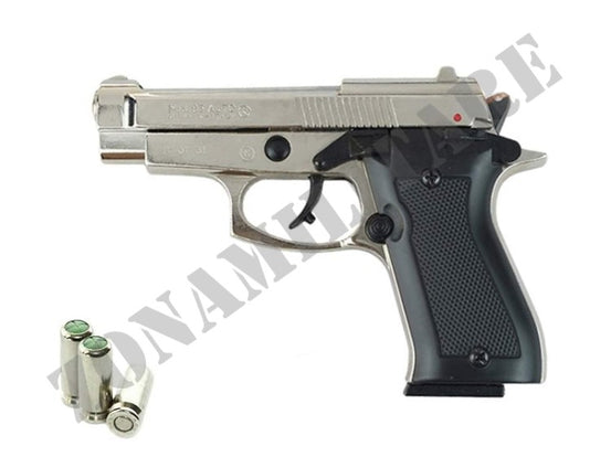 Pistola A Salve Modello Beretta 85 Cal.8 Inox Kimar