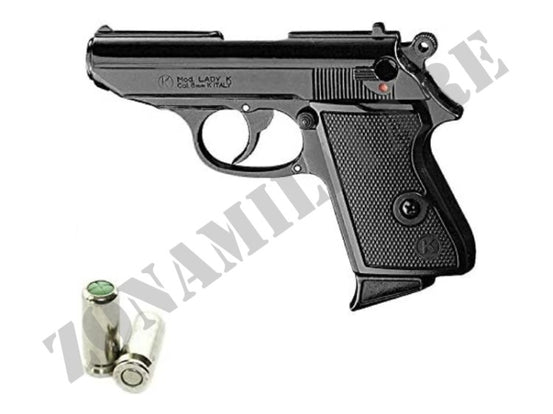 Pistola A Salve Modello Lady K Cal.8 Nera Kimar