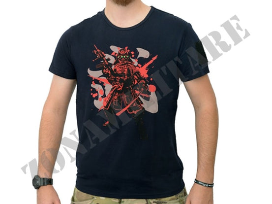 T-Shirt Samurai Limited Version Wavecombat Colore Nero