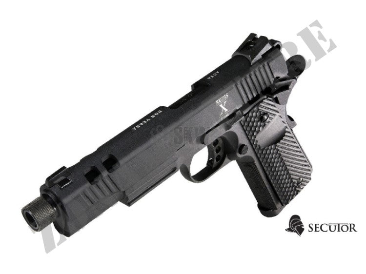 Secutor Rudis Ii Acta Non Verba Black Gas And Co2 Pistol