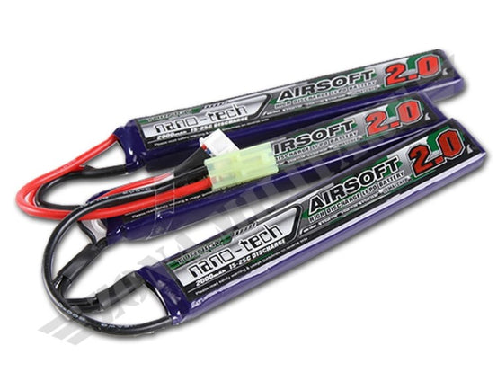 Batteria Lipo 11.1V 2000Mah 15/25C 3S Nano Tech