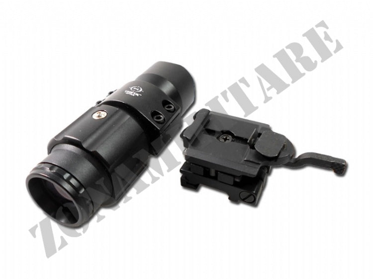 Magnifier 3X35 V2 Con Anello Qd Abbattibile Theta Optics