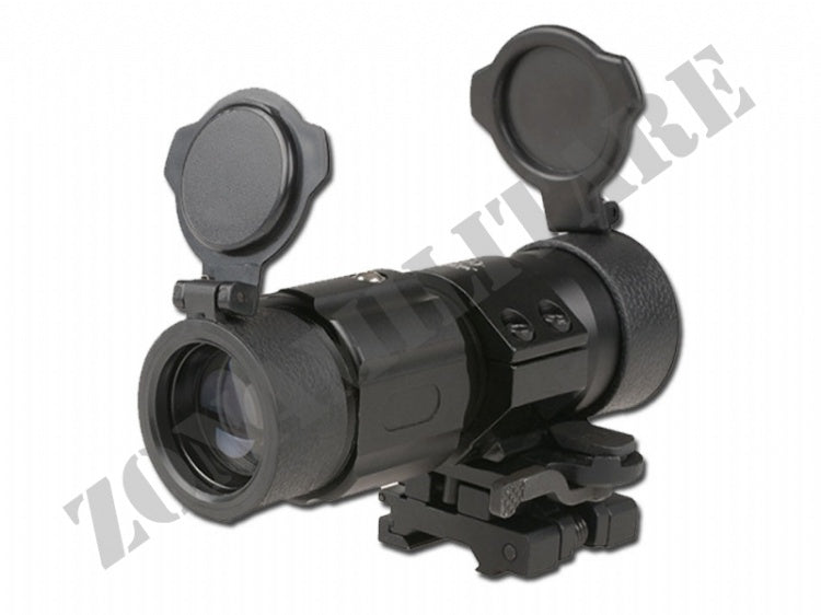 Magnifier 3X35 V2 Con Anello Qd Abbattibile Theta Optics