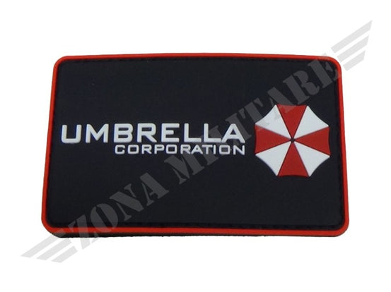 Patch Gommata In Pvc Umbrella Corporation Red