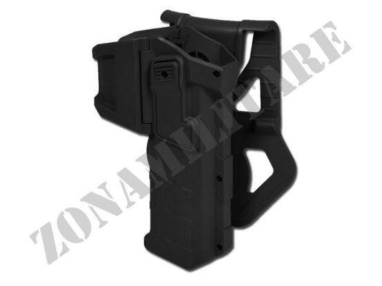 Fondina Per 1911 Accessoriata Polimero Nera Army Force