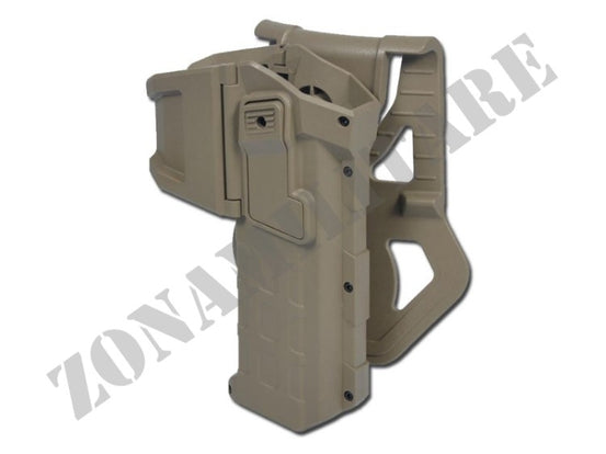 Fondina Per 1911 Accessoriata Polimero Desert Army Force