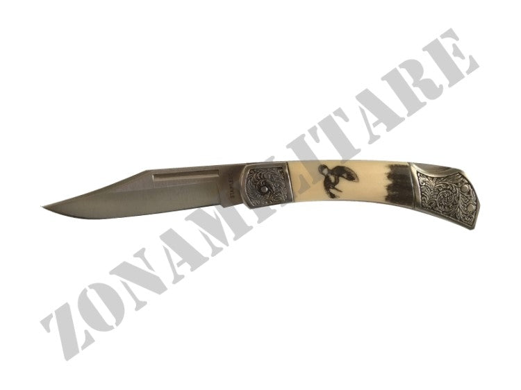 Coltello Virginia Extreme Manico Metallo Con Poiana