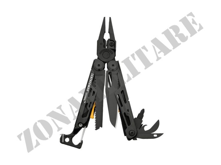 Multifunzione Signal Black Leatherman 19 Utensili