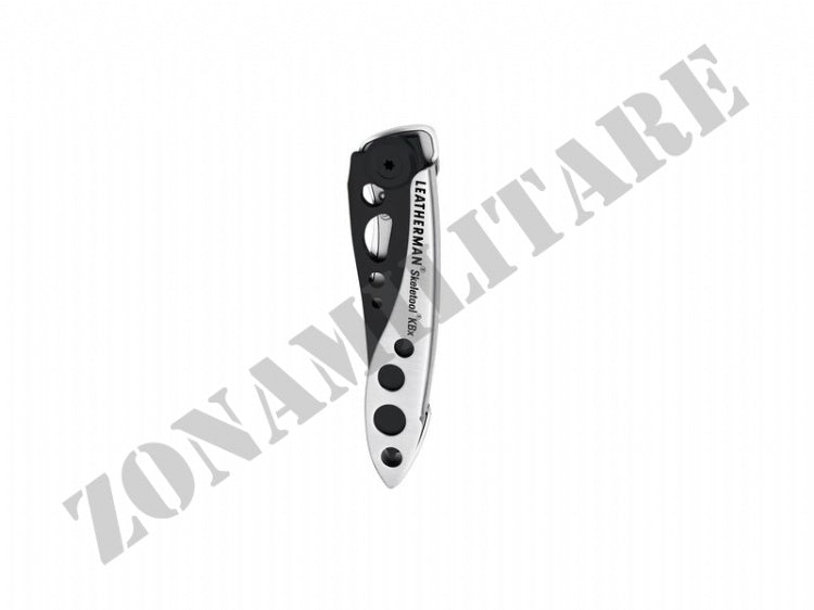 Coltello Skeletool Kbx Nero E Argento Leatherman 2 Utensili