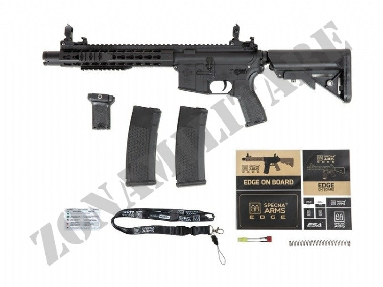 Fucile Elettrico Sa-E07 Edge Rra M4 Noveske Cqb Keymod Black Specna Arms