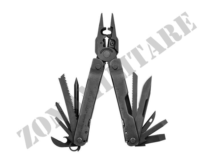 Multifunzione Super Tool 300 Eod Black Leatherman 19 Utensili