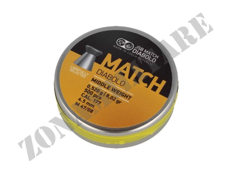 Piombini Jsb Match Diabolo Middle Weight M47/08 Ver Cal.4.5