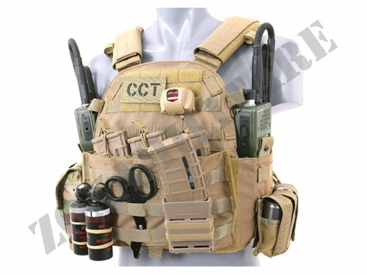 Gilet Tattico Molle Tactical Vest 6094 Coyote Top Fly Gear