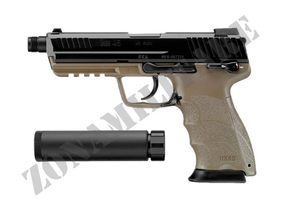 Pistola Tokyo Marui Hk45 Tactical Dual Tone