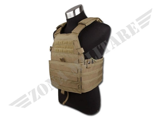 Gilet Tattico 6094 Plate Carrier Coyote Tmc