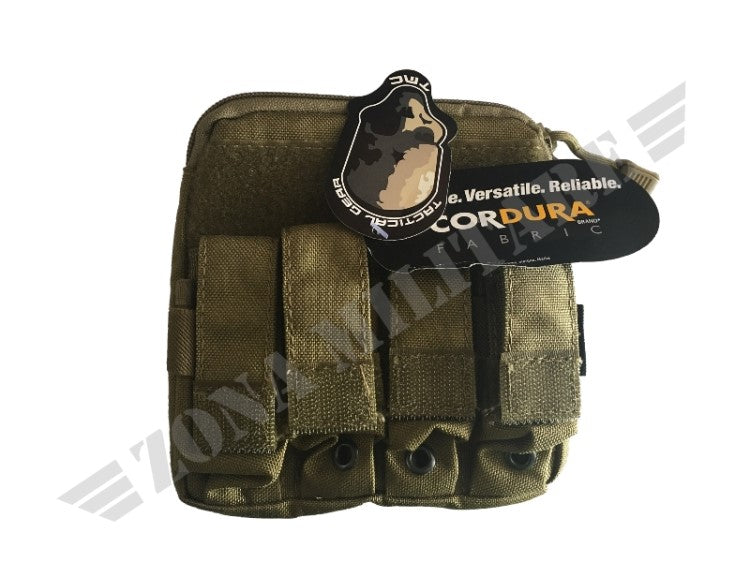 Tmc Qhmu Quad Mag Utility Pouch Kaky