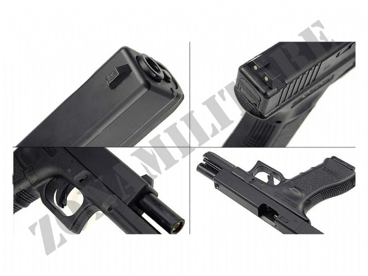 Pistola Glock 17 Blowback Tokyo Marui Gbb Black