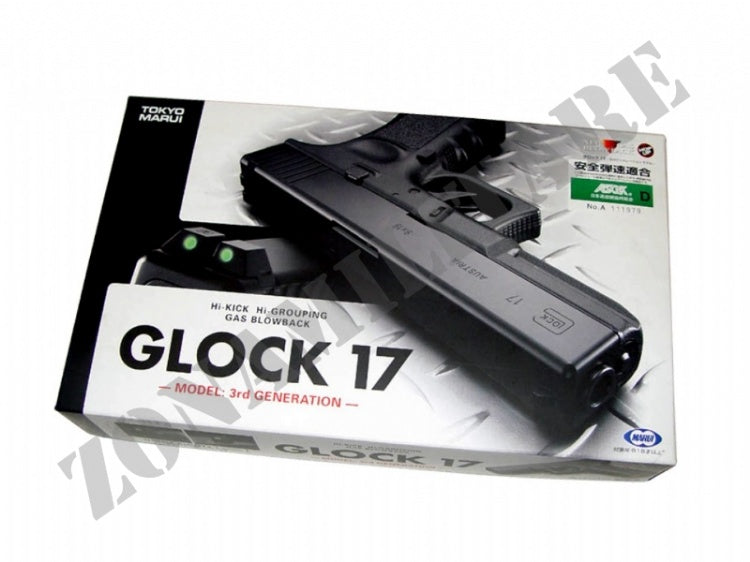 Pistola Glock 17 Blowback Tokyo Marui Gbb Black