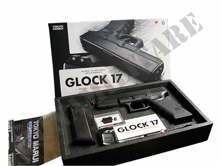 Pistola Glock 17 Blowback Tokyo Marui Gbb Black