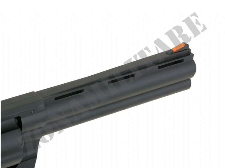 Revolver A Gas In Metallo 8 Colpi Colore Nero