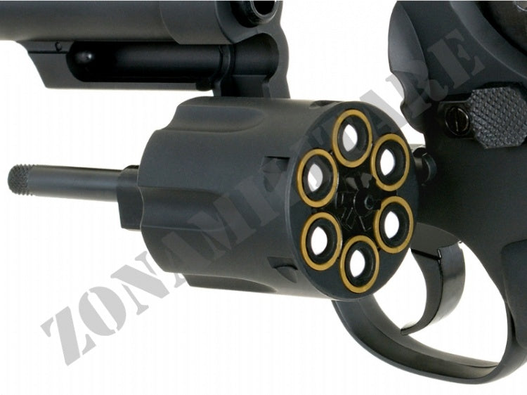 Revolver A Gas In Metallo 8 Colpi Colore Nero