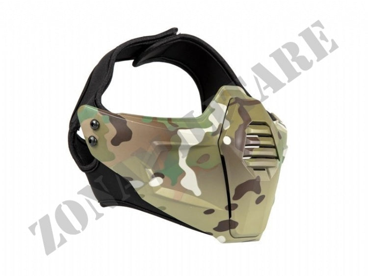 Maschera Protettiva Armor Face Mask Multicam Ultimate Tactical