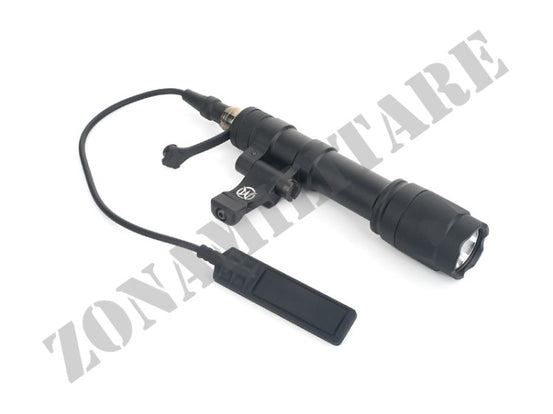 Torcia Led 640 Lumen Nera Con Aggancio Arma WADSN