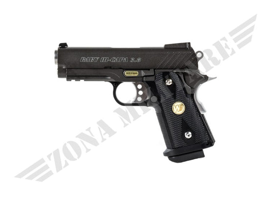 Pistola Marca We Modello Hi-Capa Black 3.8 Metal Gas