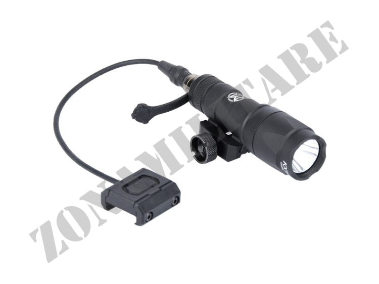 Torcia Led 280 Lumen Nero Wadsn Con Aggancio Arma