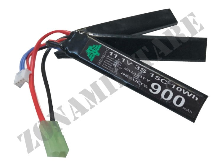 Batteria Lipo 11,1V 900Mah 15C Tre Elementi Bolt