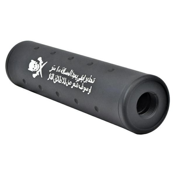 Silenziatore Skull Arab 100Mm Colorazione Nera