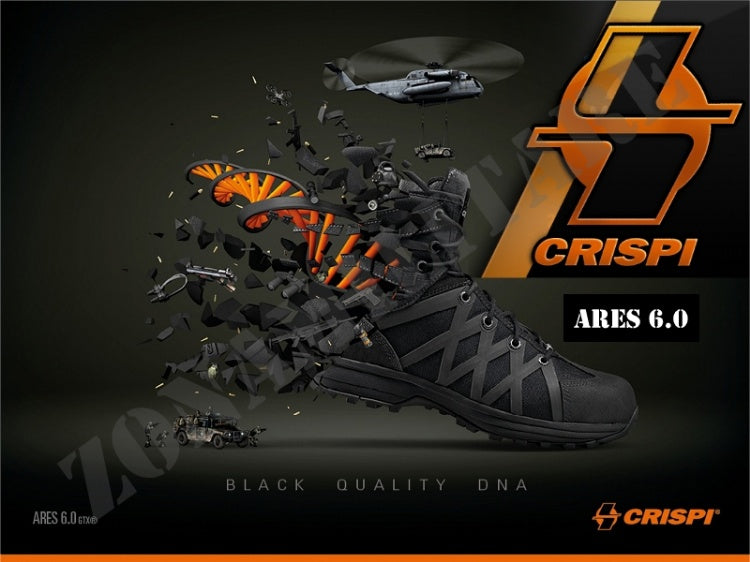 Anfibi Crispi Ares 6.0 Gtx Military Coyote