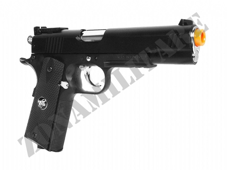 Pistola Us Combat 1911 Co2 semi SCARRELLANTE NERA Wing Gun