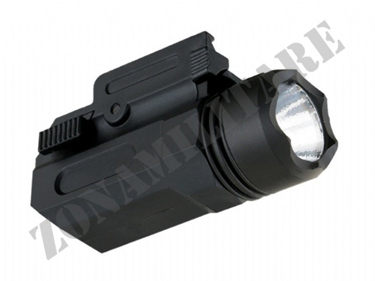 Torcia Tattica 150Lm Led Pistol Flashlight Black Pcs